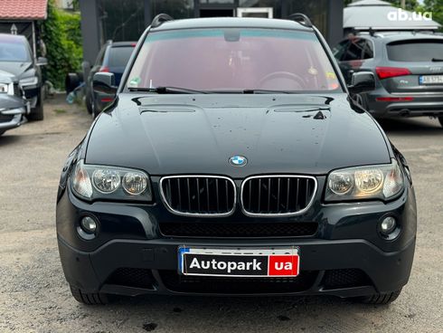 BMW X3 2009 черный - фото 2