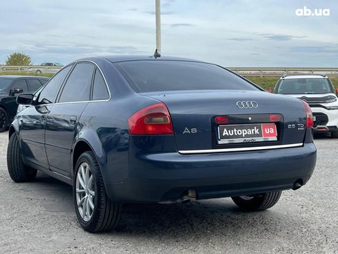 Audi A6 2002 синий - фото 5