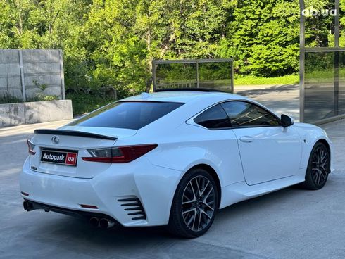 Lexus RC 2017 белый - фото 8