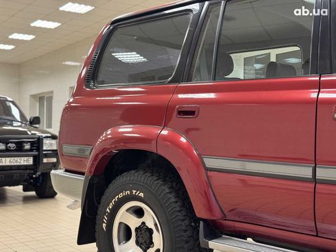 Toyota Land Cruiser 1997 красный - фото 20
