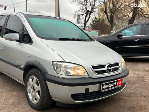 Opel Zafira 2004 серый - фото 4