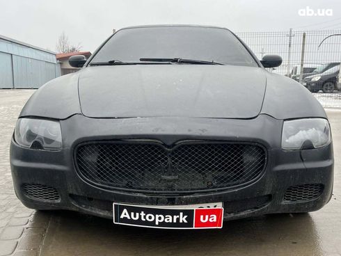 Maserati Quattroporte 2007 черный - фото 2