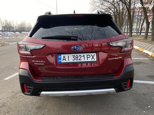 Subaru Outback 2022 вишневый - фото 16