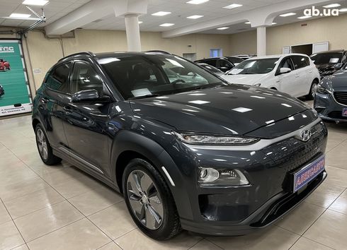 Hyundai Kona Electric 2019 серый - фото 3