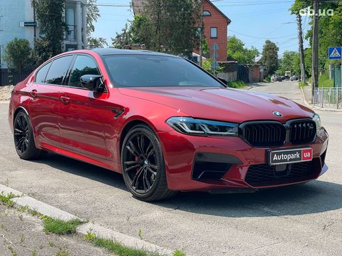 BMW M5 2022 красный - фото 5