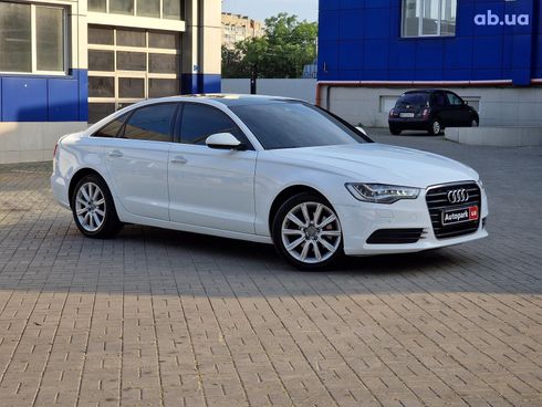 Audi A6 2014 белый - фото 21