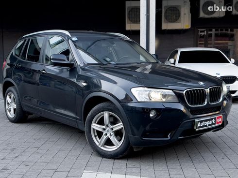 BMW X3 2012 черный - фото 2