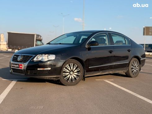 Volkswagen passat b6 2009 черный - фото 2