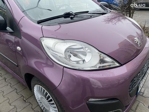 Peugeot 107 2014 фиолетовый - фото 4