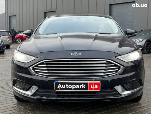 Ford Fusion 2018 черный - фото 26