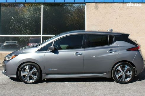 Nissan Leaf 2018 серый - фото 4