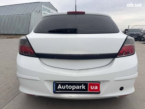 Opel Astra 2006 белый - фото 5