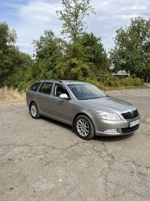 Skoda Octavia 2009 бежевый - фото 3