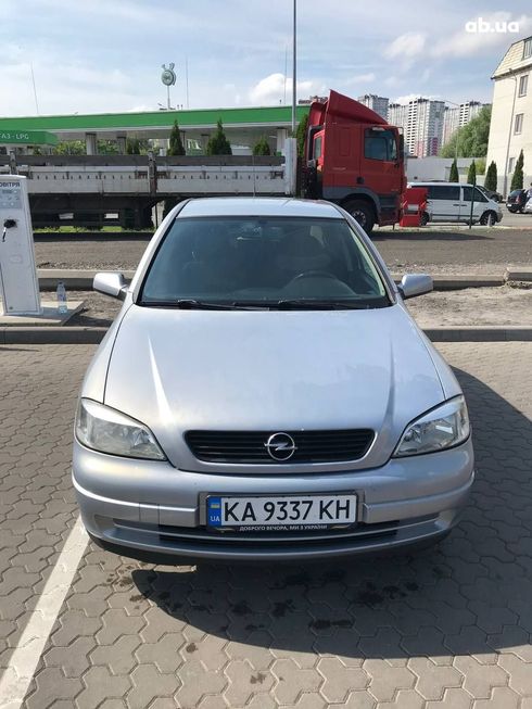 Opel Astra G 2001 серый - фото 5