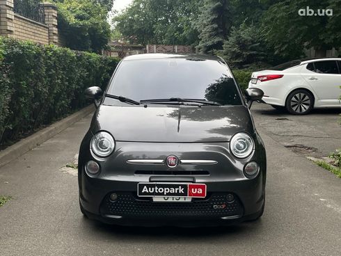 Fiat 500 2017 серый - фото 2