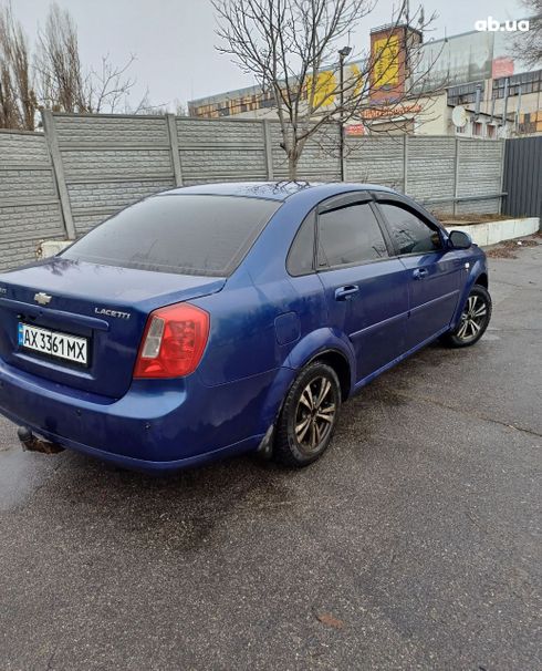 Chevrolet Lacetti 2005 синий - фото 11