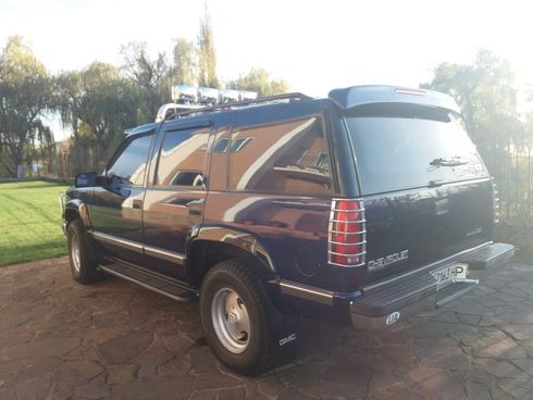 Chevrolet Tahoe 1997 синий - фото 17