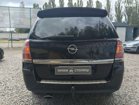 Opel Zafira 2005 черный - фото 7