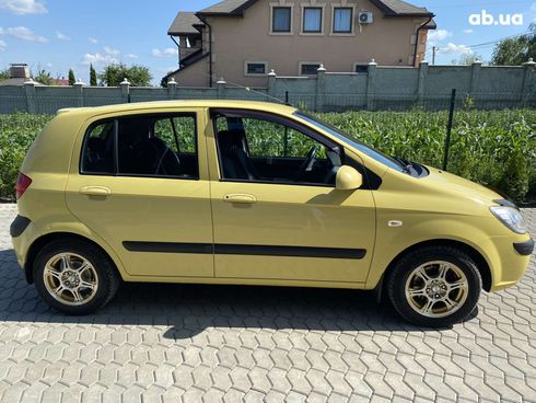 Hyundai Getz 2008 желтый - фото 2