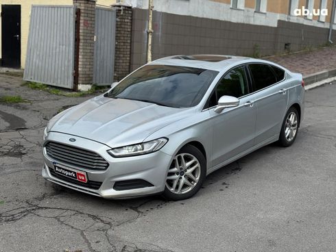 Ford Fusion 2015 серый - фото 3