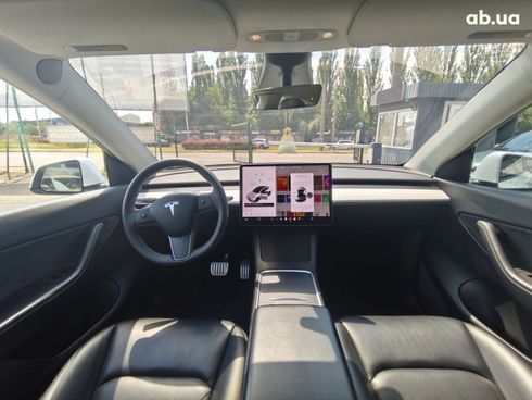 Tesla Model Y 2021 белый - фото 16
