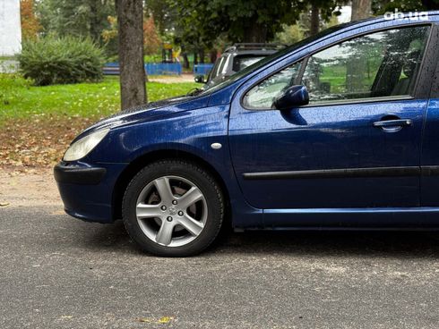 Peugeot 307 2001 синий - фото 10