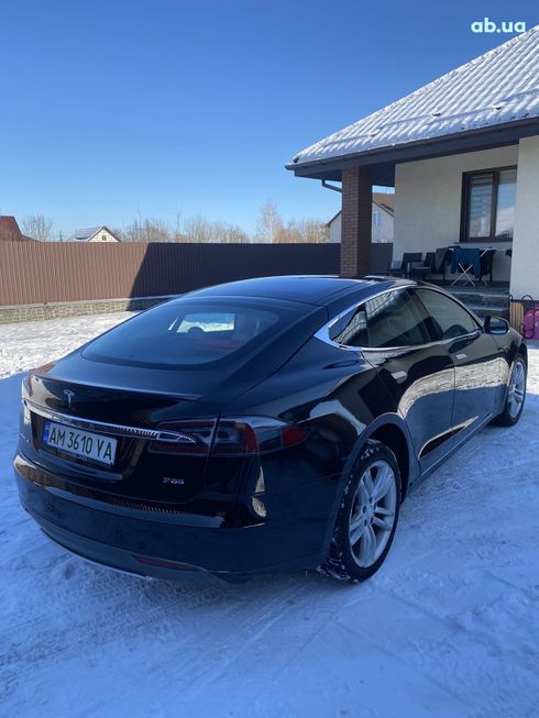 Tesla Model S 2013 черный - фото 5