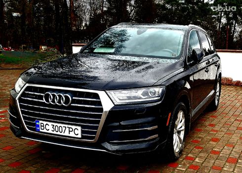 Audi Q7 2018 черный - фото 3