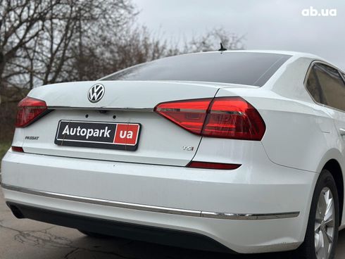 Volkswagen Passat 2016 белый - фото 10