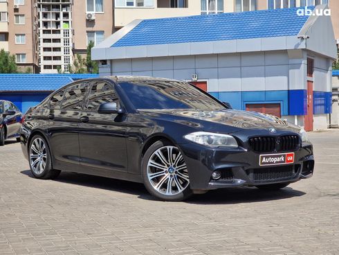 BMW 5 серия 2011 черный - фото 11