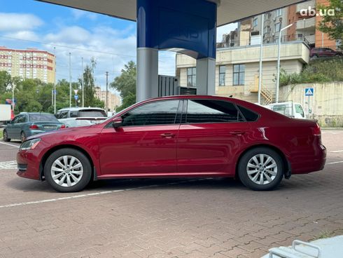 Volkswagen passat b7 2014 красный - фото 9