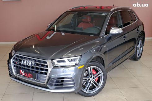 Audi SQ5 2019 серый - фото 2