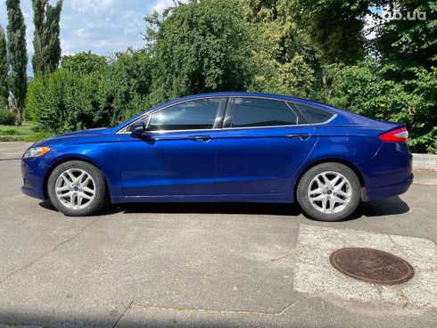 Ford Fusion 2015 синий - фото 11
