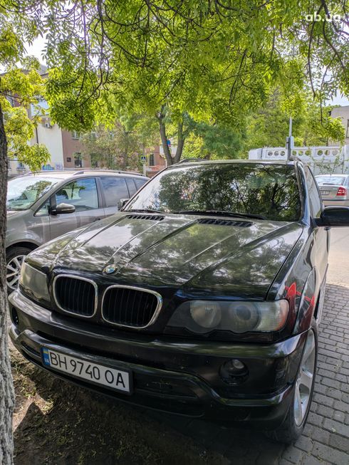 BMW X5 2002 черный - фото 7