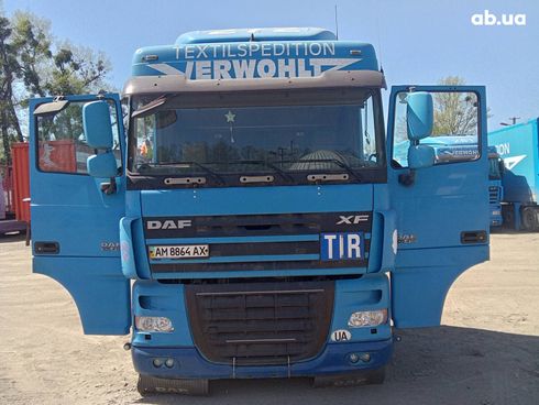 DAF XF105 2006 голубой - фото 6
