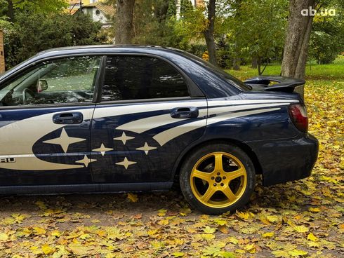 Subaru Impreza 2002 синий - фото 10