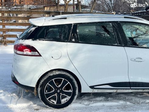Renault Clio 2016 белый - фото 13
