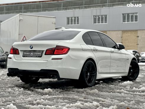 BMW 5 серия 2014 белый - фото 6