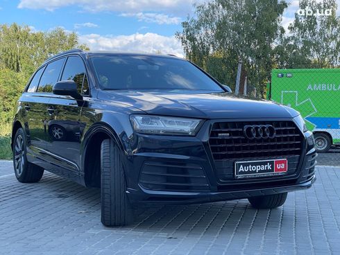 Audi Q7 2015 синий - фото 2