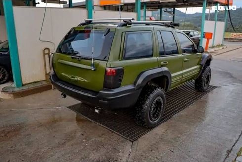 Jeep Grand Cherokee 2004 зеленый - фото 8