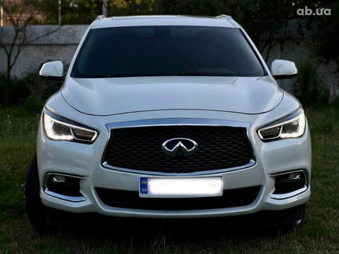 Infiniti QX60 2017 белый - фото 4