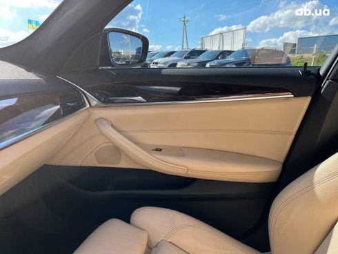 BMW 5 серия 2018 синий - фото 29
