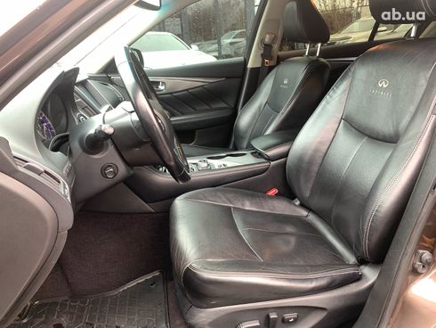 Infiniti Q50 2013 коричневый - фото 26