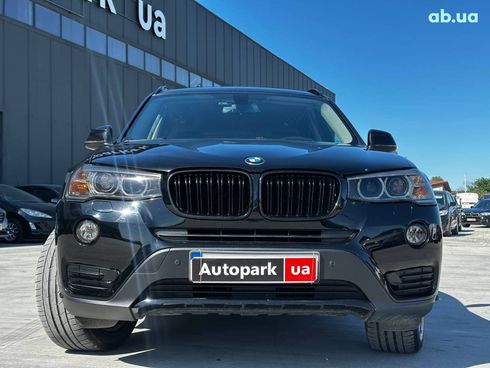 BMW X3 2017 черный - фото 2