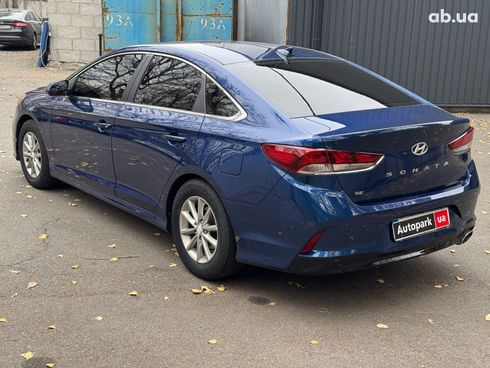 Hyundai Sonata 2018 синий - фото 14