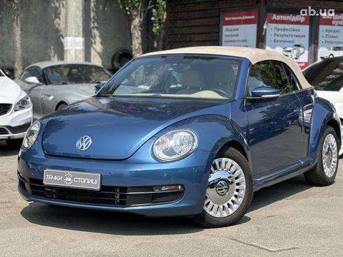 Volkswagen Beetle 2015 синий - фото 2