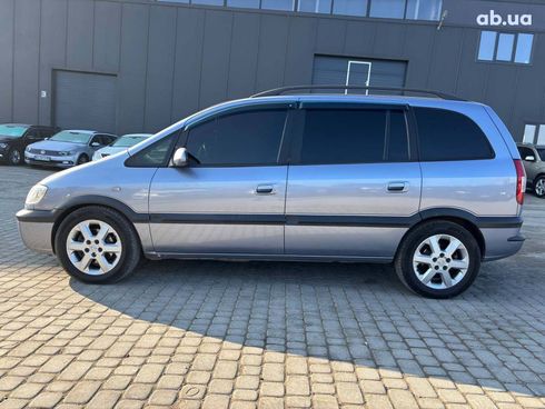 Opel Zafira 2003 серый - фото 12