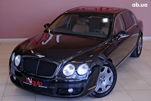 Bentley Continental Flying Spur 2008 черный - фото 2