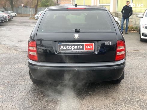 Skoda Fabia 2004 черный - фото 6