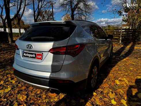 Hyundai Santa Fe 2014 синий - фото 6